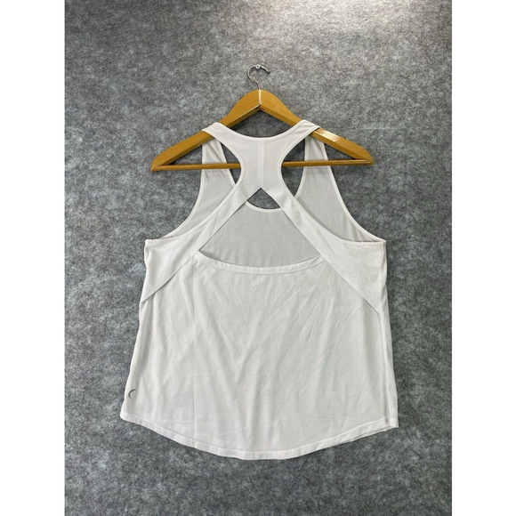 Zyia Active Women’s Athletic Tank Top size 3XL XXXL Solid White Lightweight Logo - Picture 6 of 8
